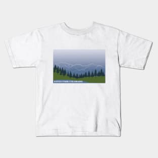 Estes Park Colorado Kids T-Shirt